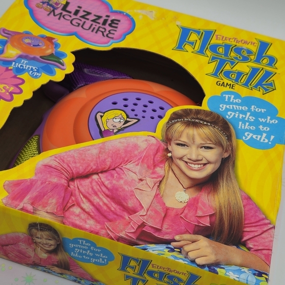 Vintage 2003 Lizzie McGuire Electronic Flash Talk Game RARE - Picture 3 of 11